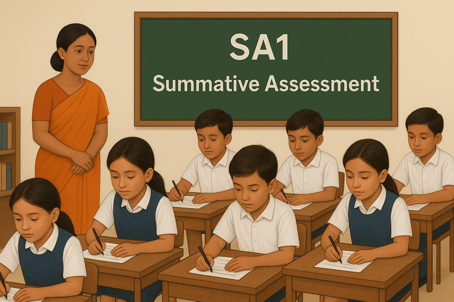 Summative Assessment (SA-1) प्रथम योगात्मक आंकलन के प्रश्न पत्र यहाँ से डाउनलोड करें